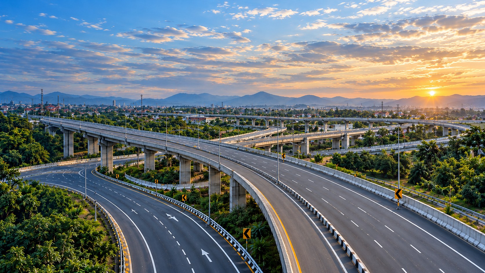Jalan tol dan interchange